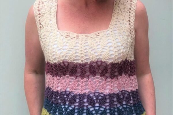 Harmony of Leaves Vest Top Crochet Kit