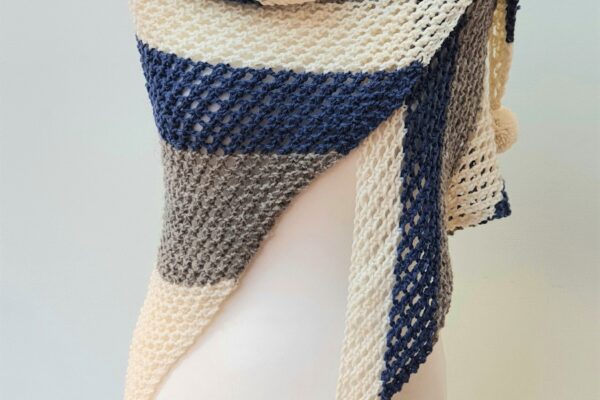 blue-grey-and-white-shawl-with-pom poms
