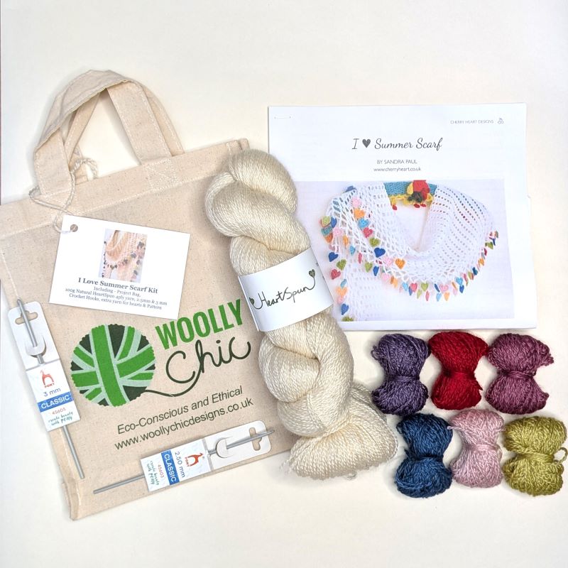 I love Summer Scarf Crochet Kit - Image 3