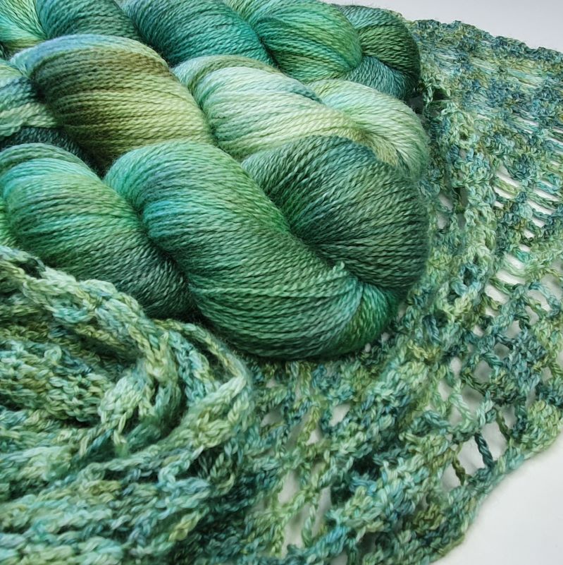 Hand-dyed-HeartSpun-4ply-willow