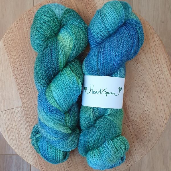 Handdyed HeartSpun 4ply - Rainforest - Image 2