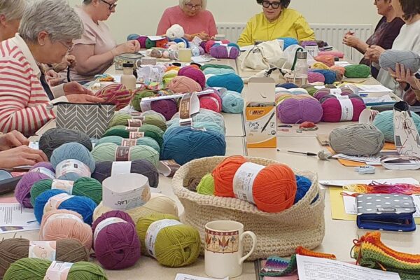 Crochet and Cake group in Hitchin